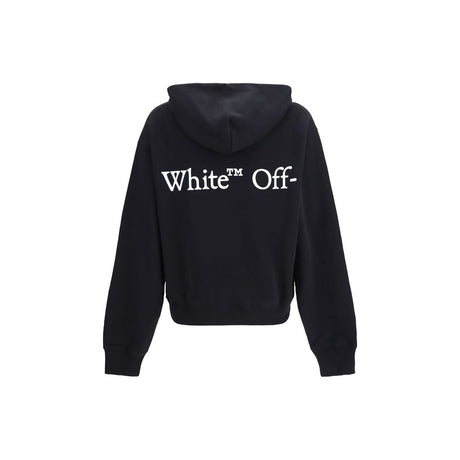 Off-White Black Cotton Sweatshirt