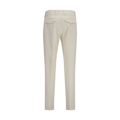 Lardini Beige Viscose Casual Pants