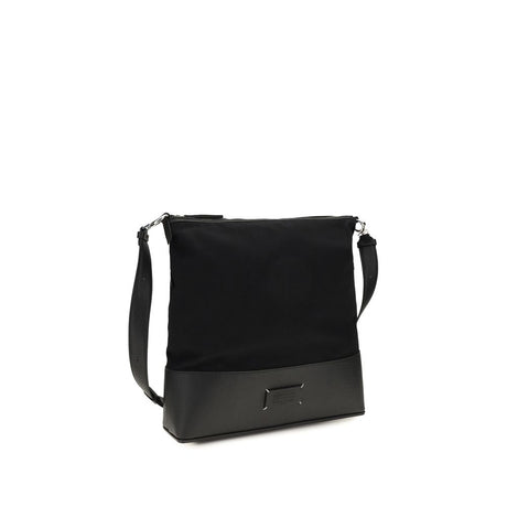Maison Margiela Black Calf Leather Bos Taurus Shoulder Bag