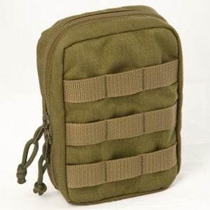 Pouch 112-002-03 – Green, Cordura 770dtex, Made in Europe | MOLLE Attachment & Waterproof Design - Hilstor