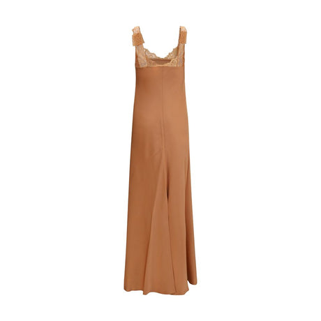 Forte_Forte Beige Acetate Casual Dress