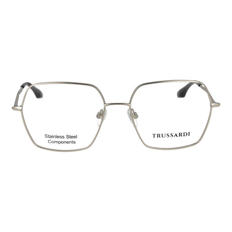 Trussardi Silver Stainless Steel Glasses (Frames)