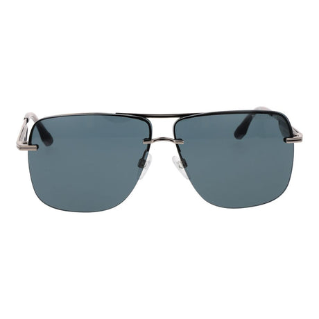 Trussardi Silver Metal Sunglasses