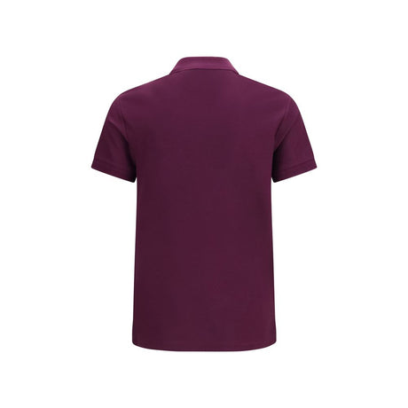 Burberry Purple Cotton Polo Shirt