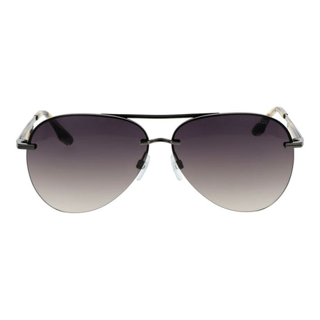 Trussardi Gray Metal Sunglasses
