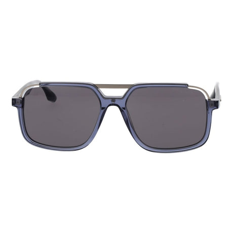 Trussardi Blue Acetate & Stainless Steel Sunglasses