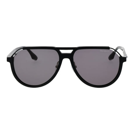 Trussardi Black Acetate Sunglasses