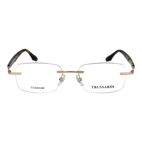 Trussardi Gold Stainless Steel Glasses (Frames)