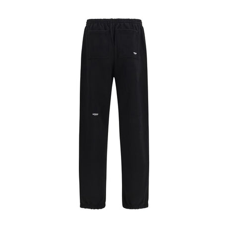 Represent Black Cotton Athletic Pants