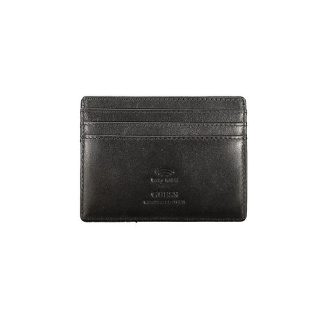 Guess Jeans Black Leather Men Wallet