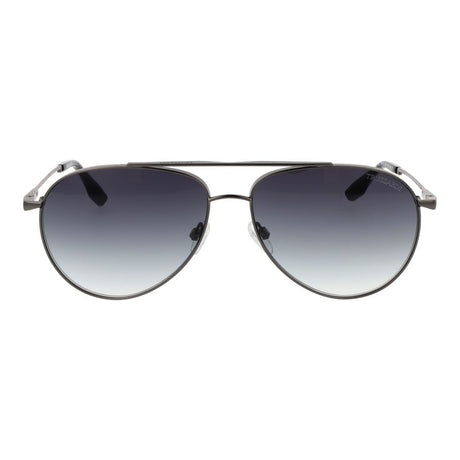Trussardi Gray Stainless Steel Sunglasses