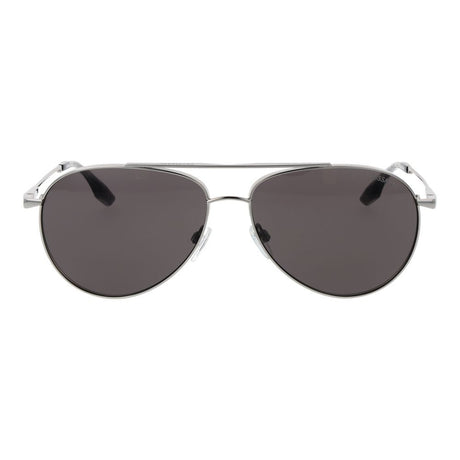 Trussardi Silver Stainless Steel Sunglasses