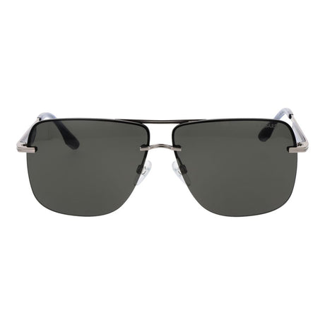 Trussardi Silver Metal Sunglasses