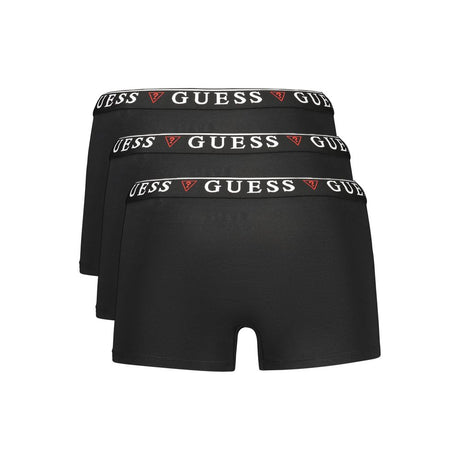 Guess Jeans Black Cotton Men Underwear