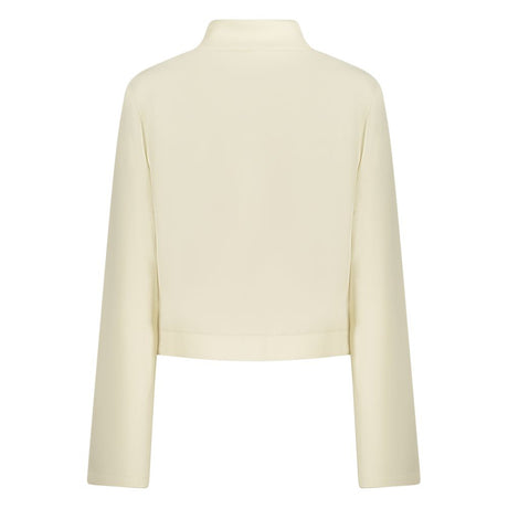 Guess Jeans Bianco Polyester Donna Sweatshirt
