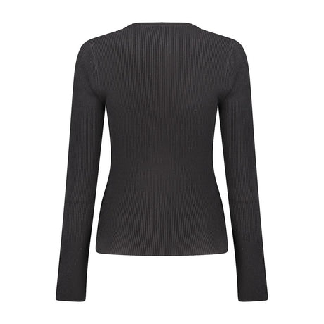 Guess Jeans Black Viscose Women's Sweater