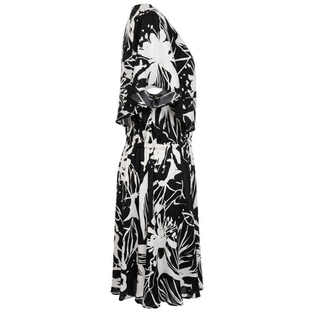 Trussardi Jeans Black Polyester Women Dress