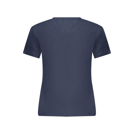 Tommy Hilfiger Blue Cotton Women T-Shirt