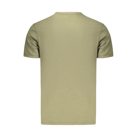 Hugo Boss Green Cotton Men's T-Shirt