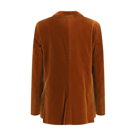 Blazé Milano Brown Cotton Blazer