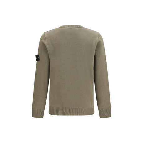 Stone Island Bicolor Cotton Sweatshirt