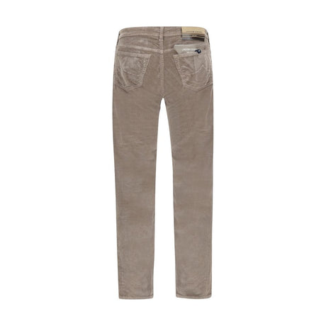Jacob Cohen Brown Cotton Casual Pants