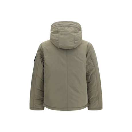 Stone Island Bicolor Polyester Shell Jacket