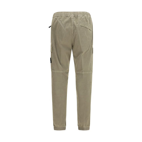 Stone Island Bicolor Cotton Cargo Pants