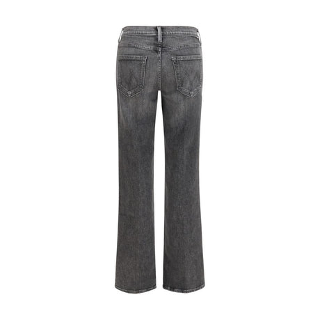 Mother Denim Gray Cotton Bootcut Jeans