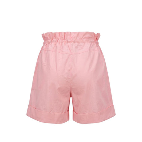 Trussardi Jeans Pink Cotton Women Shorts