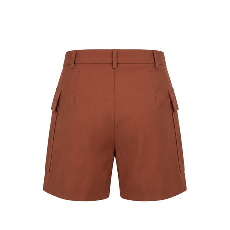 Trussardi Jeans Brown Viscose Women Shorts