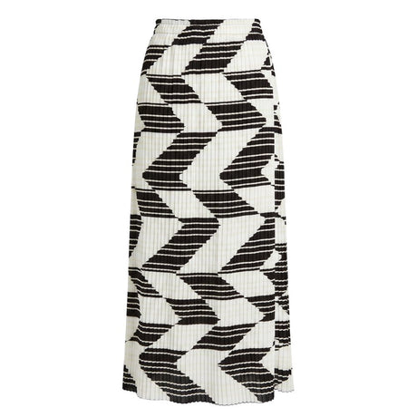 Trussardi Jeans White Polyester Women Skirt