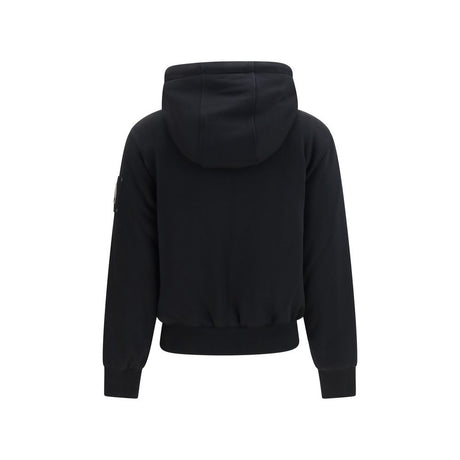 Moose Knuckles Black Cotton Sweatshirt