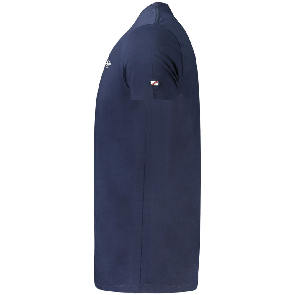 Pepe Jeans Blu Cotton Men T-Shirt