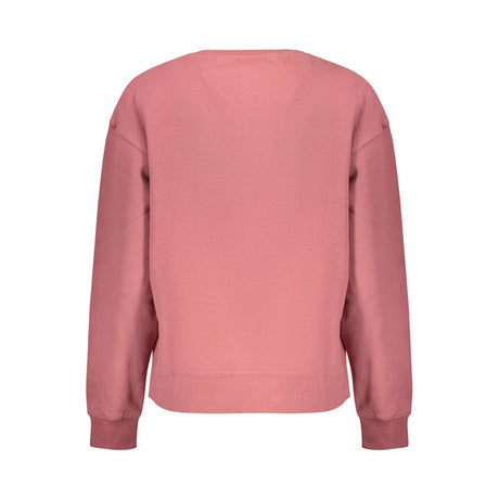 Pepe Jeans Pink Cotton Women Sweatshirt