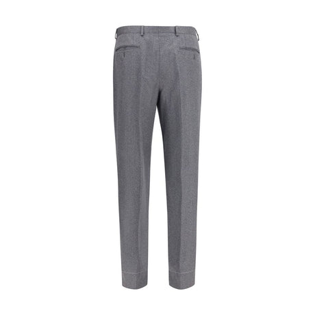 Brioni Gray Wool Oves Aries Casual Pants