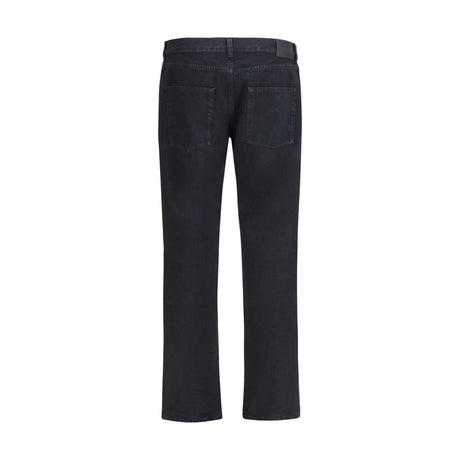 Saint Laurent Black Cotton Slim Fit Jeans