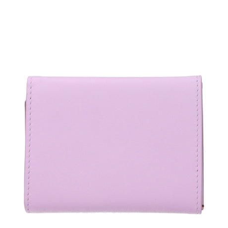 Jil Sander Pink Leather Wallet