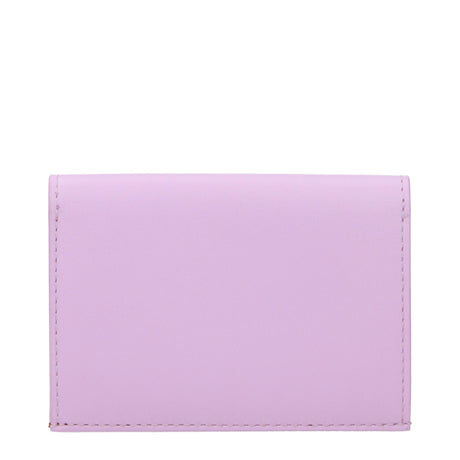 Jil Sander Pink Leather Cardholder