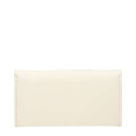 Jil Sander Beige Leather Wallet