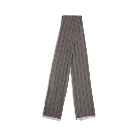 Brunello Cucinelli Brown Cashmere Scarf