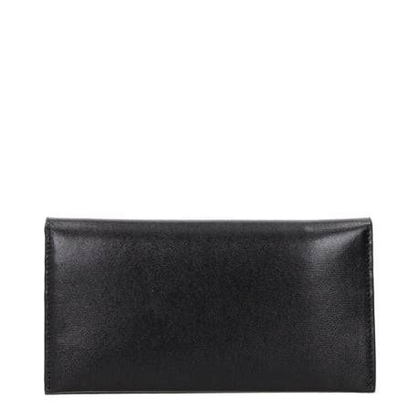 Jil Sander Black Leather Wallet