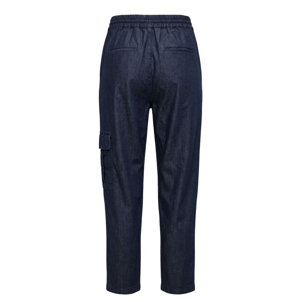 Trussardi Jeans Blue Cotton Women's Pant