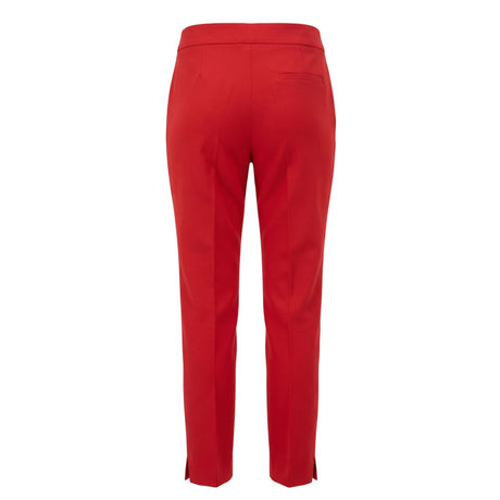 Trussardi Jeans Red Polyester Women Pant