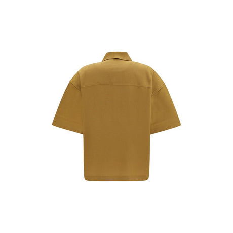 Saint Laurent Bicolor Cotton Polo Shirt