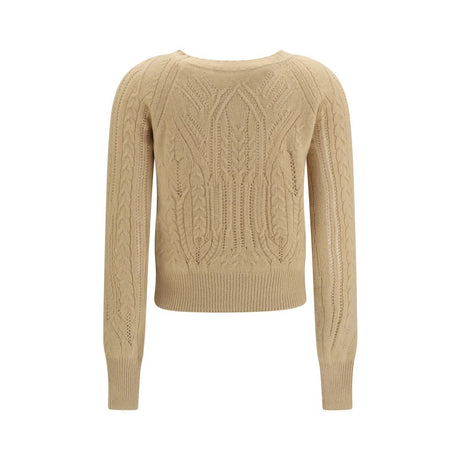 Ermanno Scervino Beige Cashmere Sweater