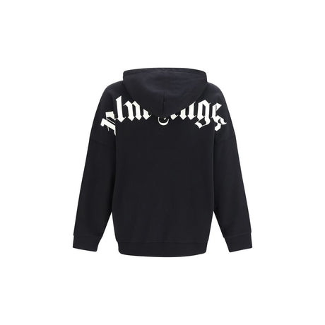 Palm Angels Black Cotton Sweatshirt