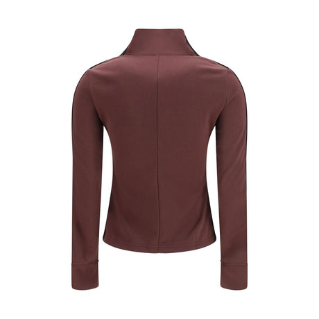 Courrèges Bordeaux Polyester Sweatshirt
