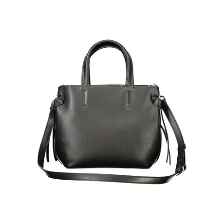 Mario Valentino Black Polyurethane Women's Bag