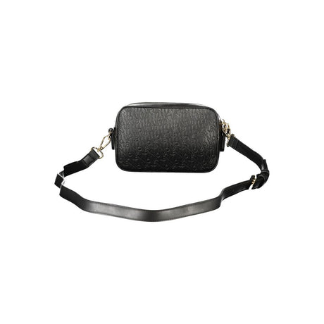Mario Valentino Black Polyurethane Women's Bag